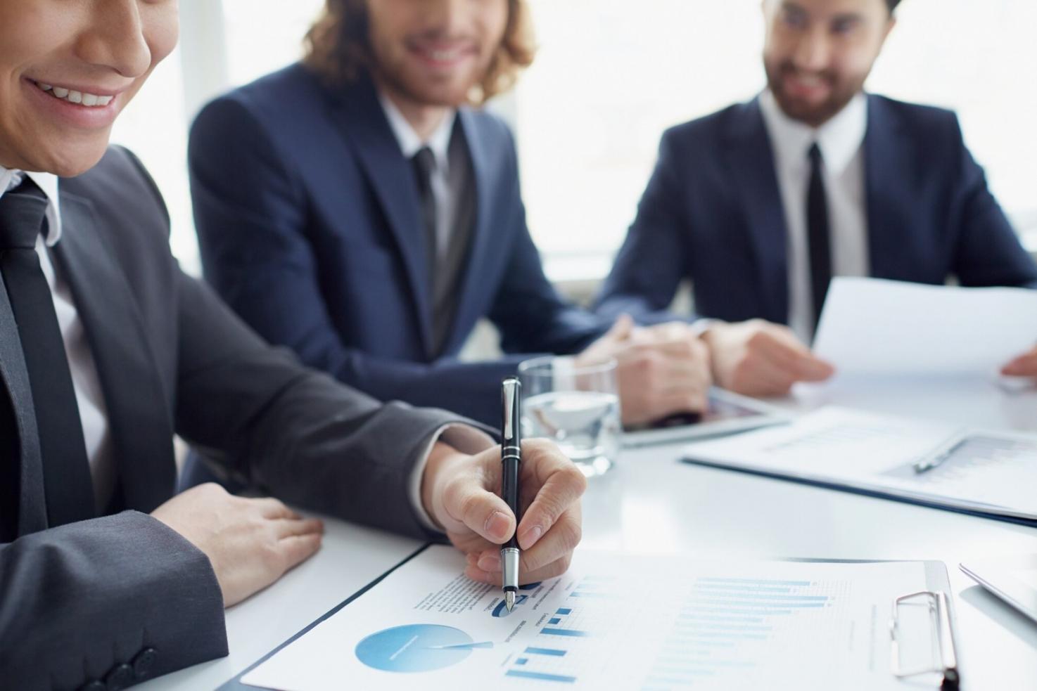 Analyse de données financières sur écran